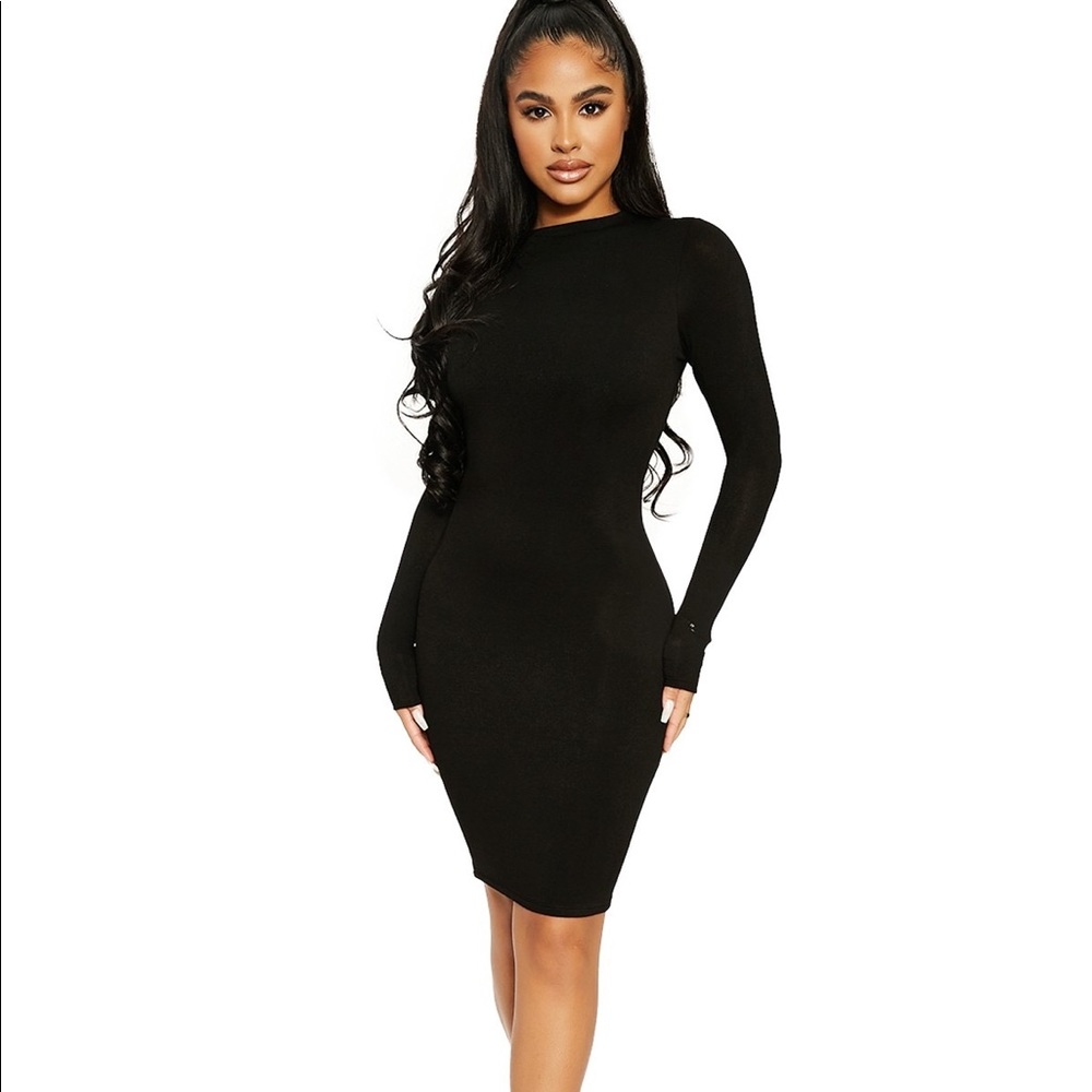 Naked wardrobe the mini black dress